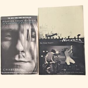 Kurt Cobain Nirvana 2‎ Book Bundle Heavier Than Heaven Chosen Rejects Paperback